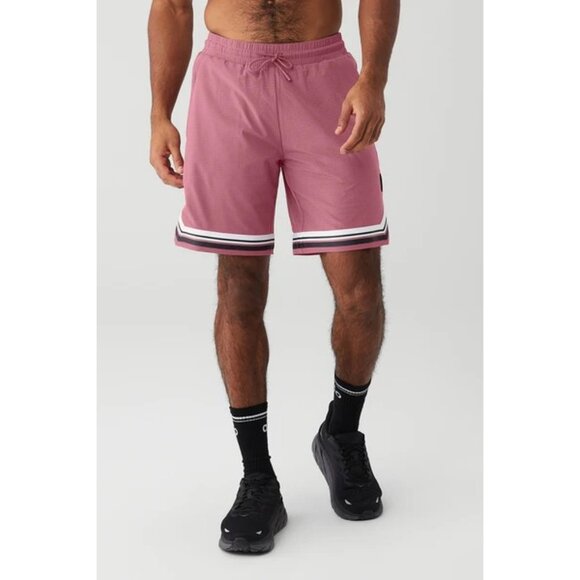 ALO Yoga 9" Traction Arena Short in Mars Clay - Picture 2 of 3